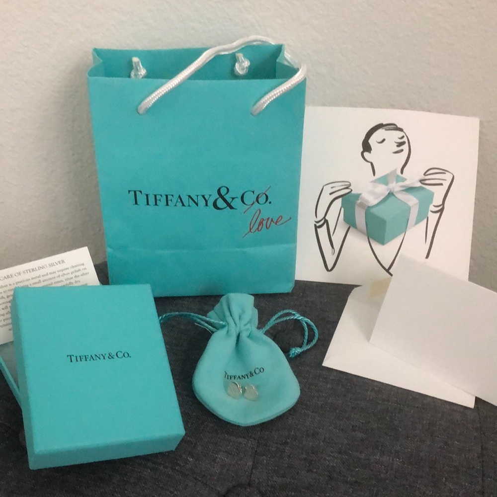 Tiffany & Co. Heart Tag Stud Earrings
